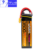 VOK Lipo 11.1V 3S 3500mAh battery 35C lithium batteries 1pcs XT60 plug for rc drone Helicopter Airplane Car boat truck parts