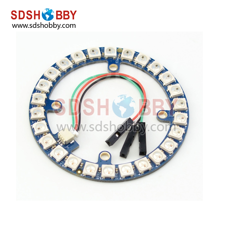 RGB LED Circle Board for Flight Controller LED Board Nightlights Board for Flip32 Naze 32 RC Quadcopter
