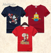 New 2016 boy’s t shirt cotton short-sleeved t-shirt popeye printing children’s cartoon the sailor kids boys child’s clothes