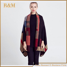 2016 Scarf Women Tartan scarves Tartan Plaid Scarf Cozy Checked Blanket Oversized Wrap Shawl