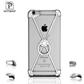 Ultra thin Metal Frame Personalize Anti knock Mobile Phone Case for iphone 6 6S 6 Plus