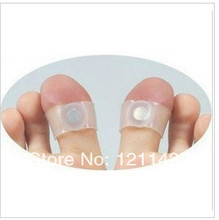 20pair Free Shipping Slimming Silicone Foot Massage Magnetic Toe Ring Fat Weight Loss Health pair