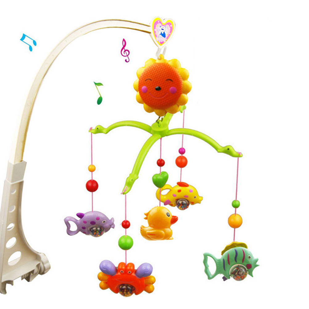 2017 Music Rattles Bed Bell Lovely Baby Child Mobile Crib Cartoon