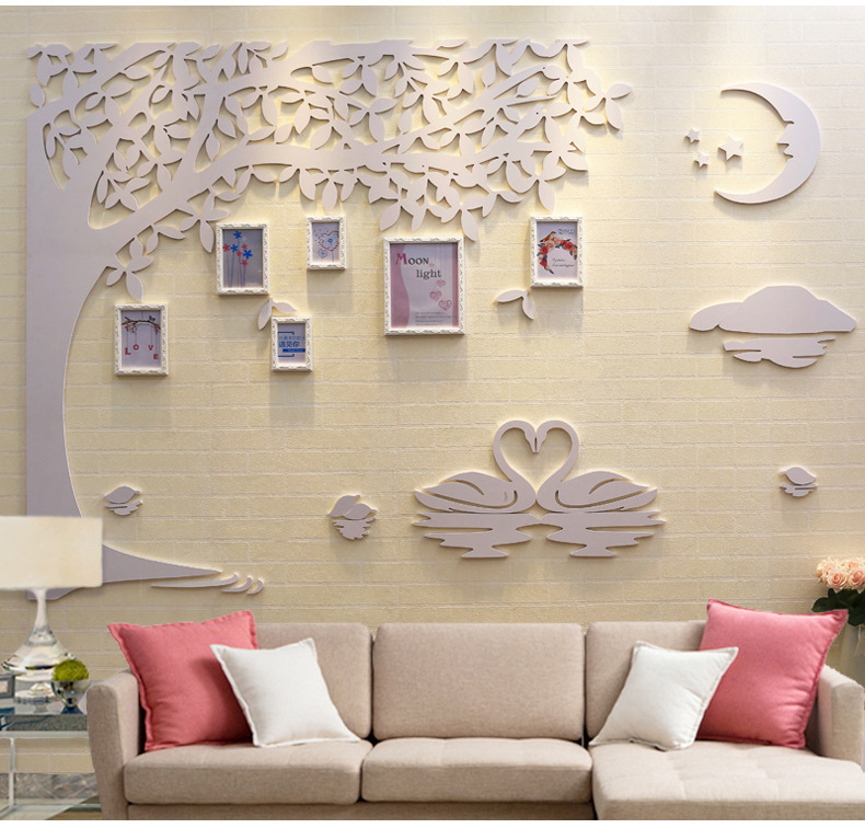 o de conception murale de conception de lune