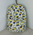 2016 Fashion Children s Backpack For Boys Canvas Minions School Bags Printing Portfolio For Girls Cartoon