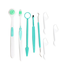 8in1 Oral Care Dental Care Tooth Brush Kit Cleaning Dental Hygiene Products F#OS