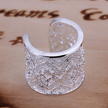 Fashion fine jewelry sterling silver jewelry 925 sterling silver rings for women wedding rings anel anillos