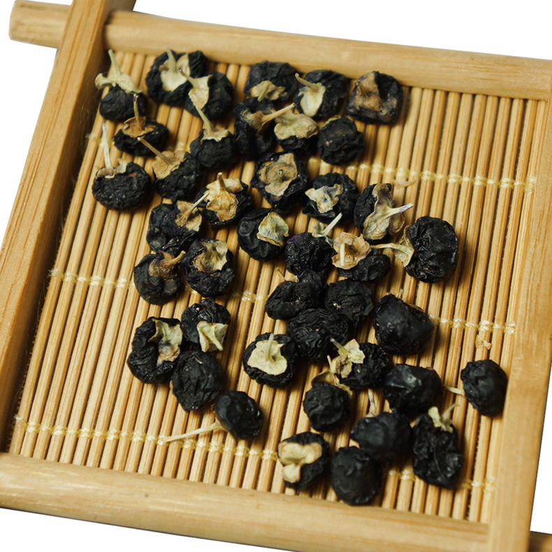 Free Shipping Lycium Ruthenicum Murr Qinghai Premium Wild Black Goji Medlar Tonic Tea Herbal Teas 40g