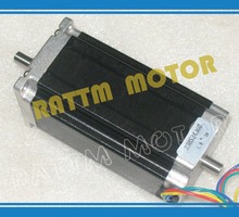 NEMA23 425 Oz-in CNC Dual shaft stepper motor stepping motor/3.0A
