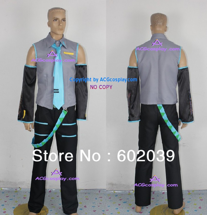 Vocaloid Hatsune Mikuo Cosplay Costume include belts ACGcosplay