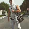 Inclined Zipper Pure Cotton Men s Vest Chaleco Hombre Casual