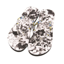 Summer Style Splendid Women Stripe Sandal Home Toepost Flip Flops Slippers Beach Shoes