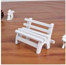 Free shipping 11cm Wooden ornaments, chairs shooting background, wooden props, mini furniture Baby toys