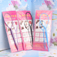 1 Pack=2 Pcs Female Hair Twist Styling Clip Two Dish Hair Tools Stick Maker Braid Tool Women Hair Accessories
