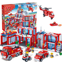 Kids Toys Building Blocks helicopter Model Building toy small particles 1285 pcs blocks