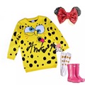hot selling autumn and winter thickening for parent child one piece dress female child knitted sweater