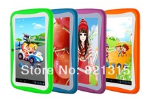 DHL freeshipping Kids Tablet PC Children Education 7inch Dual Core RK3028 Android 4 2 Bluetooth 1GB