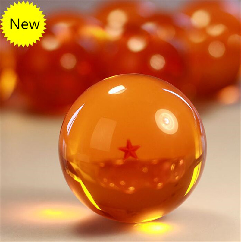 7.5CM 7cm big size 1 2 3 4 5 6 7 star dragonball dragon ball crystal balls z action figures classic toys for chlidren New in box