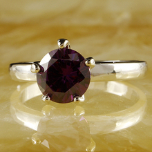 Best Price Fashion Amethyst Stone 925 Silver Ring Size 6 7 8 9 10 11 12