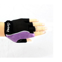 Women Gloves Purple horizontal bar dumbbell exercise fitness gloves ladies gloves sports gloves