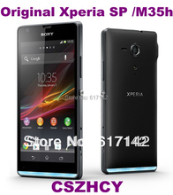 3pcs/lot Unlocked Original Sony Xperia SP M35h  Smartphone Dual Core  WIFI  4.6inches  8MP Free shipping