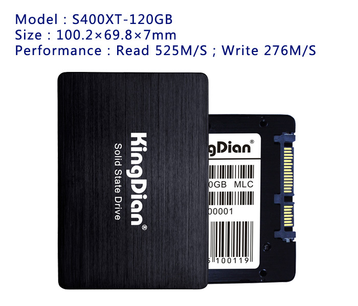 Kingdian       Intertnal  SSD 2.5 SATA3 SSD   240  256  128  SSD 120 
