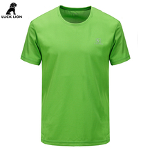 Evil lions camping hiking men short shirts solid outdoor spost quick dry short sleeve male UV breathable wear