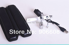 100pcs lot Mini Protank EVOD Battery Zipper case E cigarette Starter Kits Atomizer 650 900 1100mah