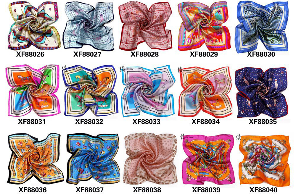 8silk scarf