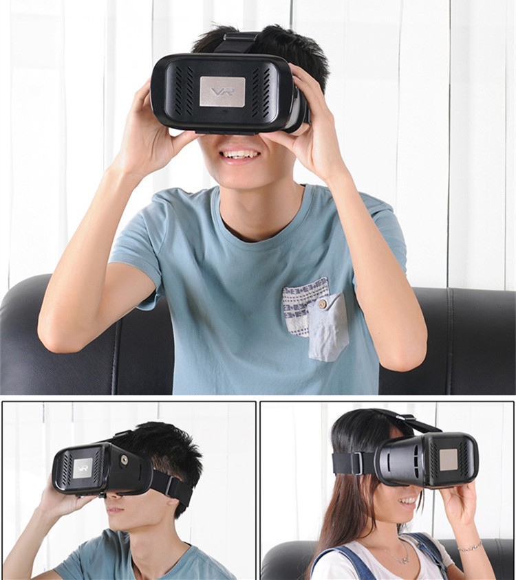 2016 New VR Self-Model Polarized Google Oculus Rift Cardboard Virtual Reality DK2 Gear 3D Glasses for 4.0-6.0 inch Smartphone (20)