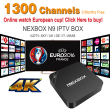 N9 IPTV Box 1G/8G RK3229 1300+Sky France European Canal Sports Channels Ligtv W9 Turkish Sweden Netherland Spanish Sport Max
