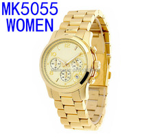 2015 nueva MK5055 mujer cronógrafo correa de reloj wholesale y al por menor + método de envío gratis