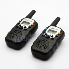 Free shipping 0.5W UHF Auto Multi-Channels 2-Way Radios Walkie Talkie interphone T-388  2 Pcs/LOT #EC010