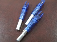 6pcs Automatically Lighted nock compound bow led lighted arrow nock Blue for hunting shooting archery