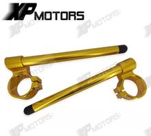 New Arrived 36mm CNC Clip Ons Riser Handlebars 1 Raised Universal Fit For 36mm Motorcycle Forks
