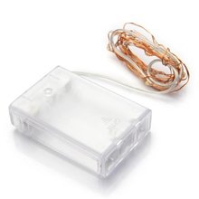 NFLC AA Battery Power 30 LED Warm White Christmas String Fairy Lights