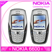 Original Nokia 6600 Slide unlocked cell phone 3G GSM 850MHz Nokia 6600S mobile phone 3.2MP Camera dropshipping