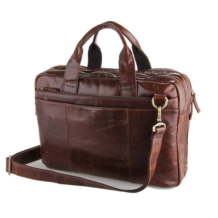 Здесь можно купить  Good Quality Vintage Men Genuine Leather Briefcase Messenger Bags Portfolio Business Travel Bag 14
