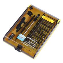Juego de destornilladores 45 en 1 Multi-Bit herramientas de reparación destornillador Torx juego de destornilladores Kit de teléfono de la PC multi tool ferramentas manuais