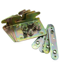 free shipping furniture hinge Thickened Cold Rolled Steel bed fitting invisible bed hinge furniture hardware bed parts household