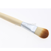 1 PC Hot sale Cosmetic brush single bamboo handle mask blush foundation brush powder brush universal