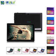 IRULU X1 7” Android Tablet PC16G ROM Dual Core Dual Cameras 3G External 2015 New Good Quality Cheap Tablet with Keyboard Case