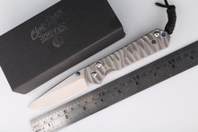Chris Reeve gran Sebenza 21 manija Titanium D2 acero cuchilla de bolsillo plegable del cuchillo de caza campamento táctico de la supervivencia cuchillos herramientas edc