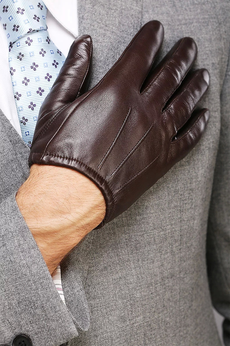 leather gloves for men