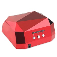 36W LED Nail Dryer Diamond Shaped Lamp UV Nail Dryer Lamp Diamond Shaped CCFL Curing For UV Gel Nails Polish Nail Art Tools