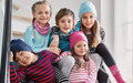 100 Merino wool kids beanies thermal unisex baby boys girls hats children bonnet outdoor skullies accessories