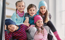 100% Merino wool kids beanies thermal unisex baby boys girls hats children bonnet outdoor skullies accessories 6months-14years