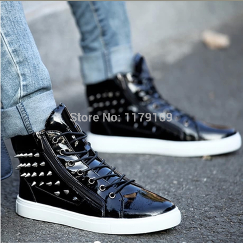 Men Autumn Winter Genuine Leather Martin Ankle Boots Western Sneakers