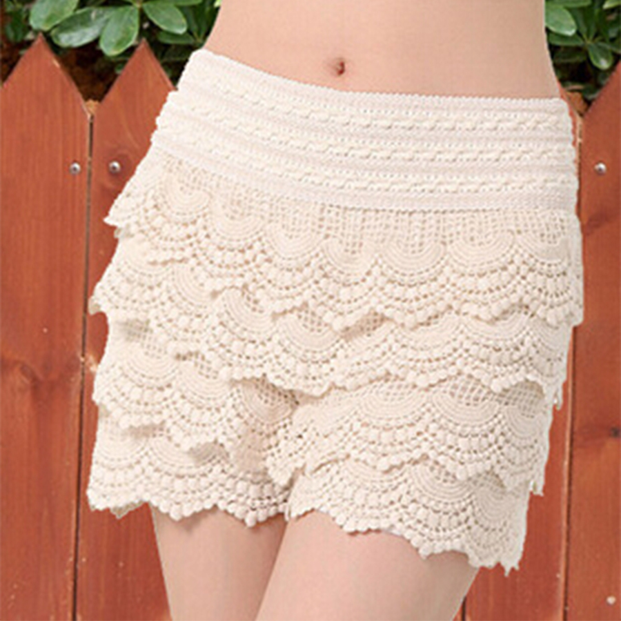 Plus size crochet lace shorts details about plus size ladies lagenlook italian crochet lace navy short sleeve tunic top.