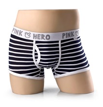 Famous Brand name PINK HERO Mens underwear shorts boxers, mens sexy underwear gay,mens underwear boxers
